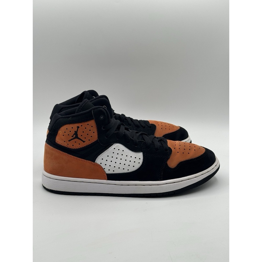 Air Jordan Access Shattered Backboard Men's 9 Orange Black High-Top AR3762-008